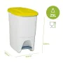 Papeleira com Pedal Amarelo Retangular 25 L de BigBuy Office, Papeleiras - Ref: S8419515, Preço: 17,13 €, Desconto: %