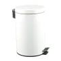 Papeleira com Pedal Branco Aço inoxidável Redondo 12 L de BigBuy Home, Papeleiras - Ref: S8419568, Preço: 34,12 €, Desconto: %