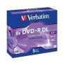 DVD-R Verbatim 8,5 GB 8x 5 pcs 5 Unità 8,5 GB 8x (5 Unità) di Verbatim, Consumabili di archiviazione - Rif: S8419647, Prezzo:...