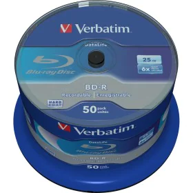 Blu-Ray BD-R Verbatim Datalife 50 Unità 25 GB 6x di Verbatim, Consumabili di archiviazione - Rif: S8419661, Prezzo: 56,17 €, ...