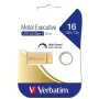 Pendrive Verbatim Metal Executive Dorado 16 GB de Verbatim, Memorias USB - Ref: S8419756, Precio: 12,04 €, Descuento: %