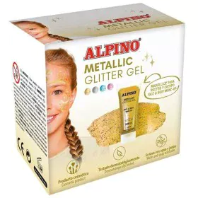 Maquillage pour les enfants Alpino Gel Paillettes Doré de Alpino, Maquillage - Réf : S8420844, Prix : 17,61 €, Remise : %