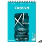 Bloco de desenho Canson XL Aquarelle 20 Folhas Branco A5 5 Unidades 300 g/m² 148 x 210 mm de Canson, Papel - Ref: S8423502, P...