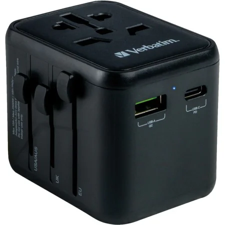 Adaptador de tomada universal de viagem Verbatim UTA-01 de Verbatim, Adaptador USB - Ref: S8423744, Preço: 18,15 €, Desconto: %