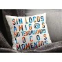 Cojín Roymart SIN LOCOS AMIGOS Blanco 40 x 40 cm de Roymart, Cojines - Ref: S8423777, Precio: 6,44 €, Descuento: %