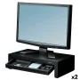 Raiser Fellowes Designer Suites Monitor Black 2 Units by Fellowes, Monitor Arms & Stands - Ref: S8425724, Price: 66,55 €, Dis...