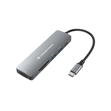 Hub USB Conceptronic DONN11G Cinzento de Conceptronic, Hubs USB - Ref: S8425874, Preço: 32,10 €, Desconto: %