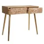 Hall Table with Drawers Alexandra House Living Brown Paolownia wood 41 x 79 x 88 cm by Alexandra House Living, Tables - Ref: ...