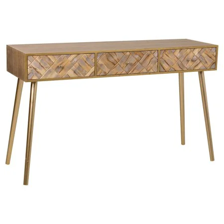 Hall Table with Drawers Alexandra House Living Brown Paolownia wood 41 x 79 x 132 cm by Alexandra House Living, Tables - Ref:...