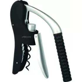 Tire-bouchon Arcos Noir Argenté Zinc ABS de Arcos, Tire-bouchons - Réf : S8426116, Prix : 38,25 €, Remise : %