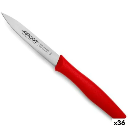 Coltello per Sbucciare Arcos Rosso Acciaio inossidabile polipropilene 10 cm (36 Unità) di Arcos, Coltelli per frutta e verdur...