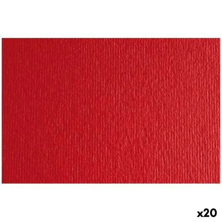 Papier carton Sadipal LR 200 Texturisée Rouge 50 x 70 cm (20 Unités) de Sadipal, Papier - Réf : S8427261, Prix : 10,81 €, Rem...