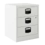 File Cupboard Bisley White A4 Steel 3 drawers 40 x 51 x 40 cm by Bisley, Cupboards and shelving - Ref: S8427281, Price: 189,1...