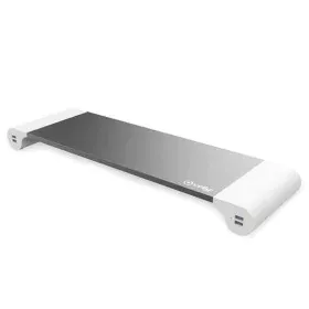 Suporte de Mesa para Ecrã Celly SW HUB USB x 4 27" Branco Cinzento de Celly, Braços e suportes - Ref: S8427601, Preço: 31,74 ...