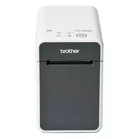 Impresora Térmica Brother TD2020AXX1 152 mm/s 203 ppp Blanco Negro de Brother, Impresoras de etiquetado térmico de escritorio...