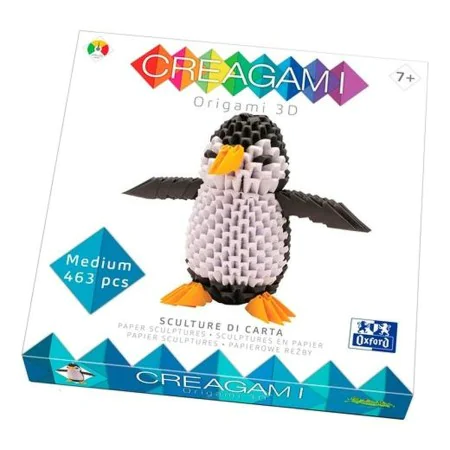 Paper Craft games Oxford Creagami 3D Penguin by Oxford, Paper crafts - Ref: S8429156, Price: 13,01 €, Discount: %