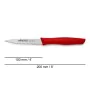 Coltello Spelucchino Arcos Nova Rosso Acciaio inossidabile polipropilene 10 cm di Arcos, Coltelli per sbucciare - Rif: S84291...