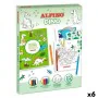 Pictures to colour in Alpino Dino Multicolour (6 Units) by Alpino, Painting - Ref: S8429211, Price: 53,26 €, Discount: %