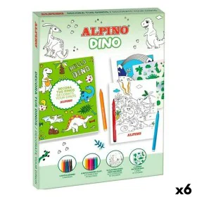 Pictures to colour in Alpino Dino Multicolour (6 Units) by Alpino, Painting - Ref: S8429211, Price: 49,32 €, Discount: %