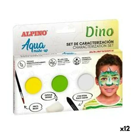 Schminkset für Kinder Alpino Dino Zum Wasser (12 Stück) von Alpino, Schminke - Ref: S8429238, Preis: 41,38 €, Rabatt: %