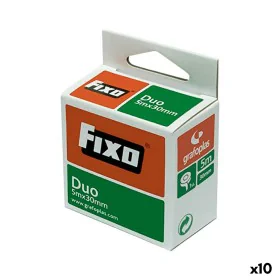 Fita de Dupla Face Fixo 30 mm x 5 m (10 Unidades) de Fixo, Fitas adesivas - Ref: S8429573, Preço: 26,98 €, Desconto: %