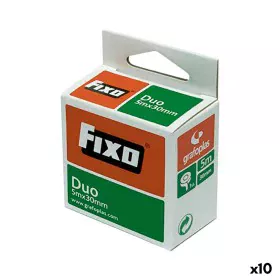 Cinta de Doble Cara Fixo 30 mm x 5 m (10 Unidades) de Fixo, Cintas adhesivas - Ref: S8429573, Precio: 26,98 €, Descuento: %