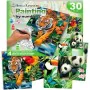 Paint by Numbers Set Royal & Langnickel Jungle 30 Pieces by Royal & Langnickel, Painting By Numbers - Ref: S8430288, Price: 1...