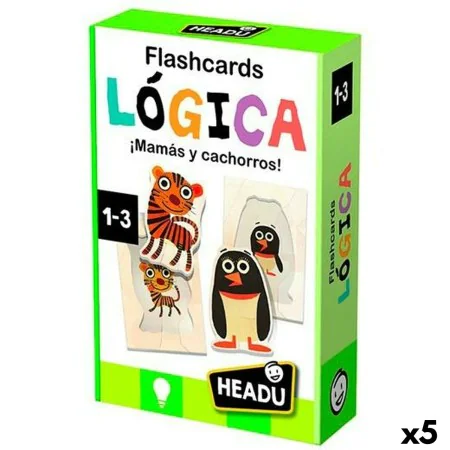 Gioco Educativo HEADU Flashcards Logic (5 Unità) di HEADU, Giochi da tavolo - Rif: S8430583, Prezzo: 47,75 €, Sconto: %