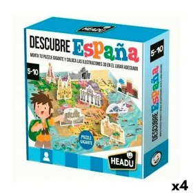 Educational Game HEADU Descubre España (4 Units) by HEADU, Board Games - Ref: S8430586, Price: 54,44 €, Discount: %