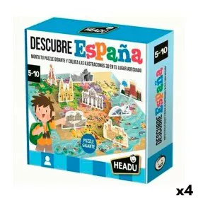 Jogo Educativo HEADU Descubre España (4 Unidades) de HEADU, Jogos de tabuleiro - Ref: S8430586, Preço: 58,79 €, Desconto: %