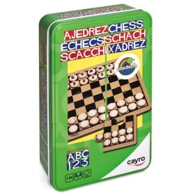 Jeu d'Échecs Cayro Bois Métal de Cayro, Jeux traditionnels - Réf : S8430647, Prix : 11,81 €, Remise : %