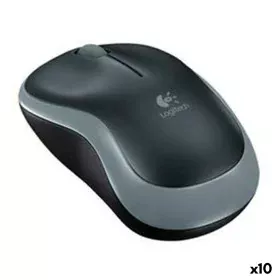 Rato sem Fios Logitech M185 Cinzento (10 Unidades) de Logitech, Ratos - Ref: S8430812, Preço: 129,97 €, Desconto: %