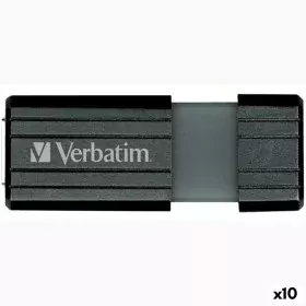 Memória USB Verbatim PinStripe Preto 32 GB de Verbatim, Memórias USB - Ref: S8430816, Preço: 55,87 €, Desconto: %