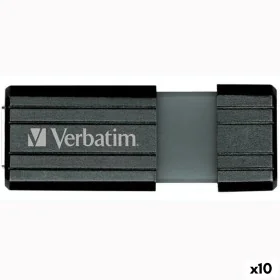 Memoria USB Verbatim Store'n'Go PinStripe Negro 16 GB de Verbatim, Memorias USB - Ref: S8430876, Precio: 52,30 €, Descuento: %