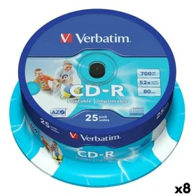 CD-R Verbatim 25 Pièces 700 MB 50 MB/s (8 Unités) de Verbatim, Consommables de stockage - Réf : S8430959, Prix : 93,53 €, Rem...