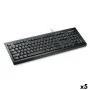 Tastatur Kensington 1500109BE Schwarz QWERTY von Kensington, Tastaturen - Ref: S8430975, Preis: 65,36 €, Rabatt: %