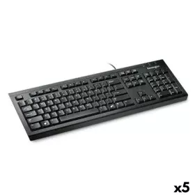 Clavier Kensington 1500109BE Noir QWERTY de Kensington, Claviers - Réf : S8430975, Prix : 65,36 €, Remise : %