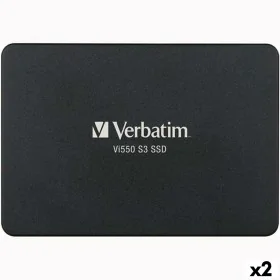 Hard Drive Verbatim VI550 S3 2,5" 256 GB by Verbatim, Hard drives - Ref: S8431062, Price: 59,56 €, Discount: %