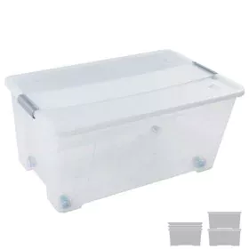 Boîte de rangement avec couvercle Archivo 2000 Transparent polypropylène 61 L Empilable de Archivo 2000, Boîtes et coffres de...