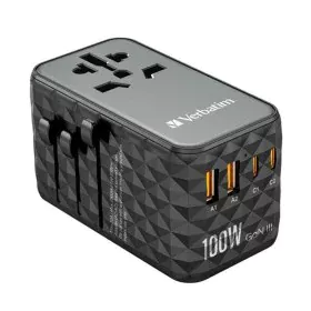 Adaptor Verbatim Black Grey 100 W by Verbatim, Chargers - Ref: S8431829, Price: 52,05 €, Discount: %