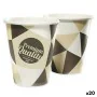 Set de Vasos Maxi Products Marrón Beige Cartón 120 ml Desechable (20 Unidades) de Maxi Products, Vasos - Ref: S8433801, Preci...