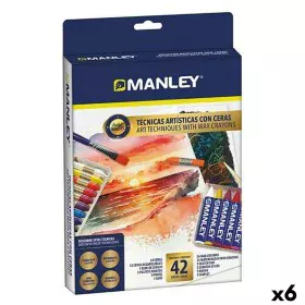 Set de peinture Manley Multicouleur Crayons gras de couleur (6 Unités) de Manley, Cires - Réf : S8433869, Prix : 77,44 €, Rem...