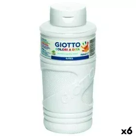 peinture pour doigts Giotto Blanc 750 ml (6 Unités) de Giotto, Peintures - Réf : S8433973, Prix : 39,33 €, Remise : %