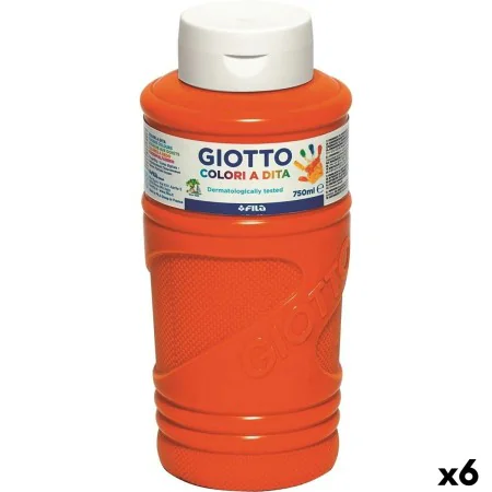 Fingerfarbe Giotto Orange 750 ml (6 Stück) von Giotto, Lacke - Ref: S8433974, Preis: 39,33 €, Rabatt: %