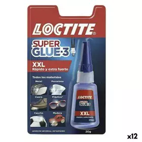 Adhésif instantané Loctite Super Glue-3 XXL 20 g (12 Unités) de Loctite, Colles fortes - Réf : S8433978, Prix : 120,64 €, Rem...