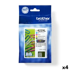 Original Ink Cartridge Brother LC422XL Black/Cyan/Magenta/Yellow (4 Units) by Brother, Printer toners and inks - Ref: S843413...