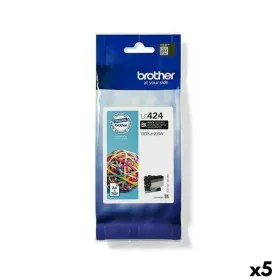 Original Ink Cartridge Brother LC424 Black (5 Units) by Brother, Printer toners and inks - Ref: S8434132, Price: 107,59 €, Di...