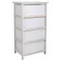 Cassettiera Alexandra House Living Bianco Legno di paulownia 29 x 73 x 40 cm di Alexandra House Living, Comò e cassettiere - ...