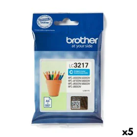 Original Tintenpatrone Brother LC3217 Türkis (5 Stück) von Brother, Toner und Druckertinte - Ref: S8434170, Preis: 70,93 €, R...