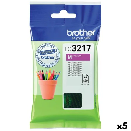 Original Tintenpatrone Brother LC3217 Magenta (5 Stück) von Brother, Toner und Druckertinte - Ref: S8434171, Preis: 70,93 €, ...